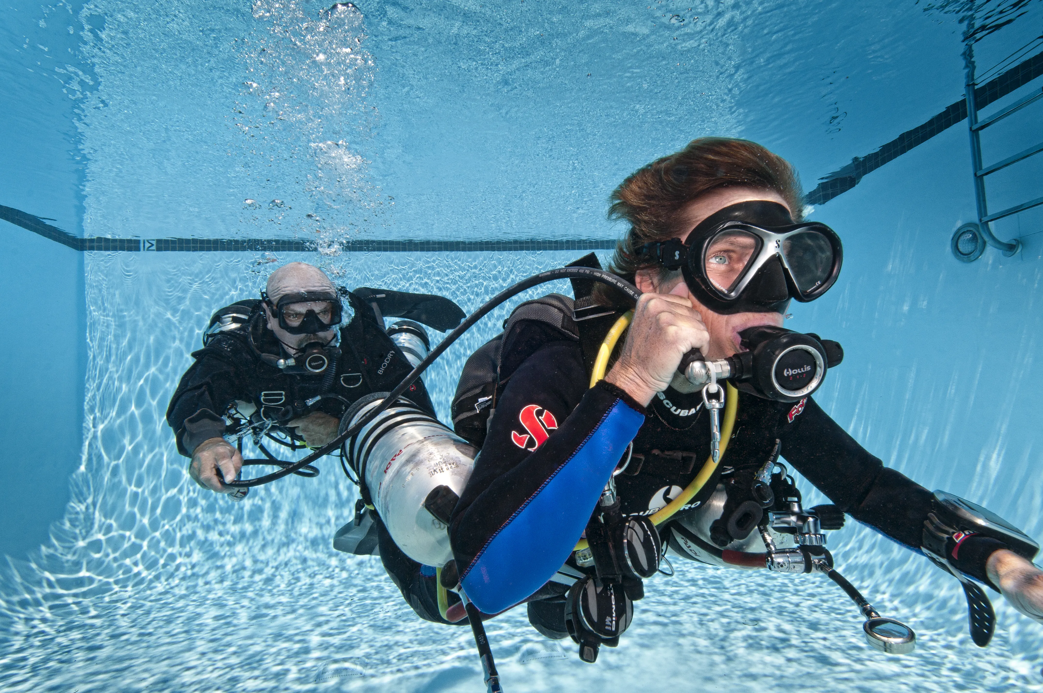 Sidemount Diver